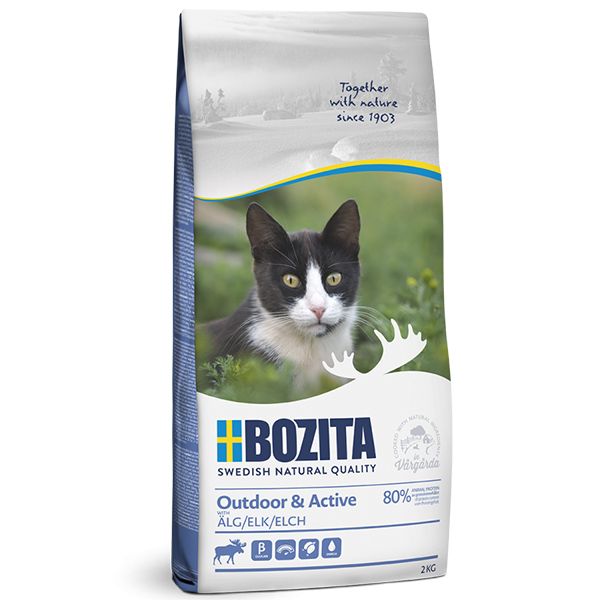 Bozita Feline Outdoor & Active Лось для кошек 1