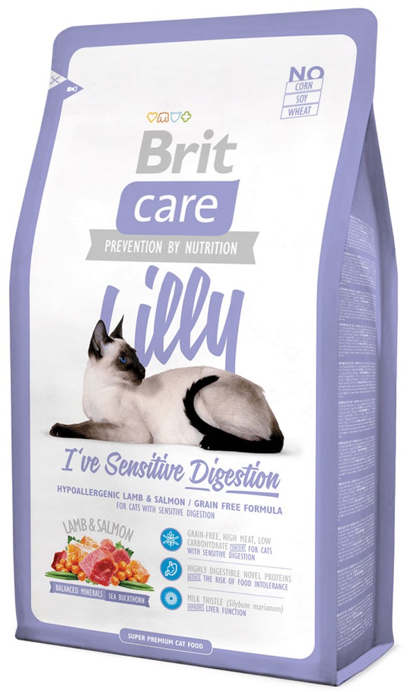 Brit Care Cat Lilly Sensitive Digestion для кошек 1