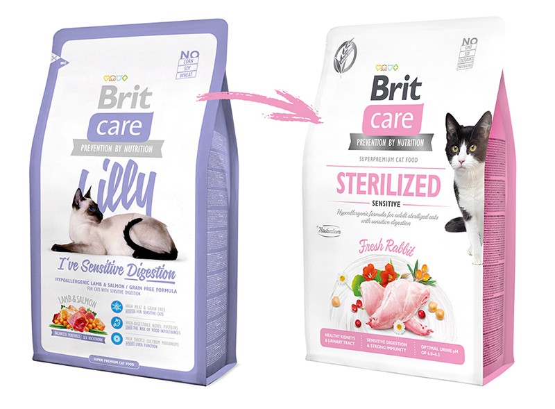 Brit Care Cat Lilly Sensitive Digestion для кошек 2
