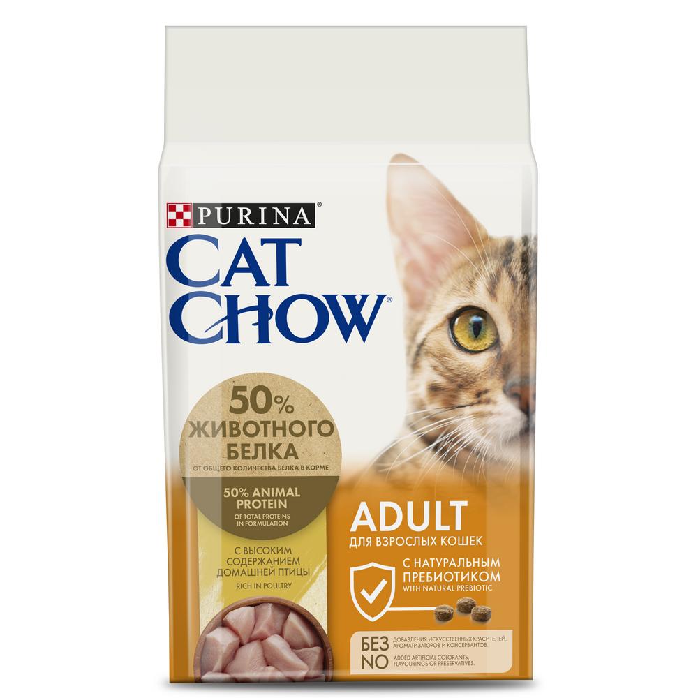 Cat Chow Adult Домашняя птица для кошек 1