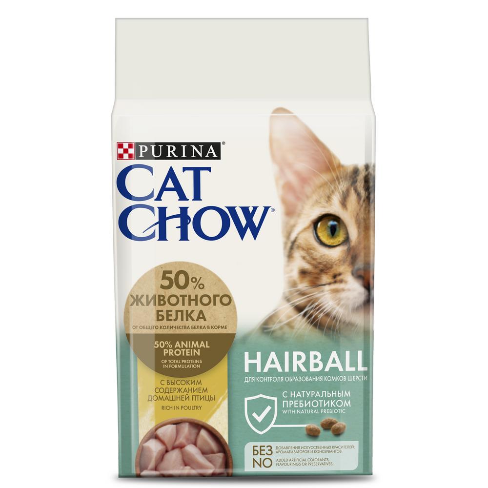 Cat Chow Hairball Control Домашняя птица для кошек 1