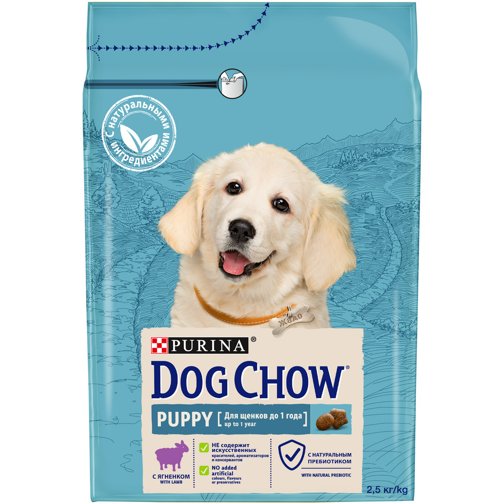 Dog Chow Puppy Ягненок для щенков 1