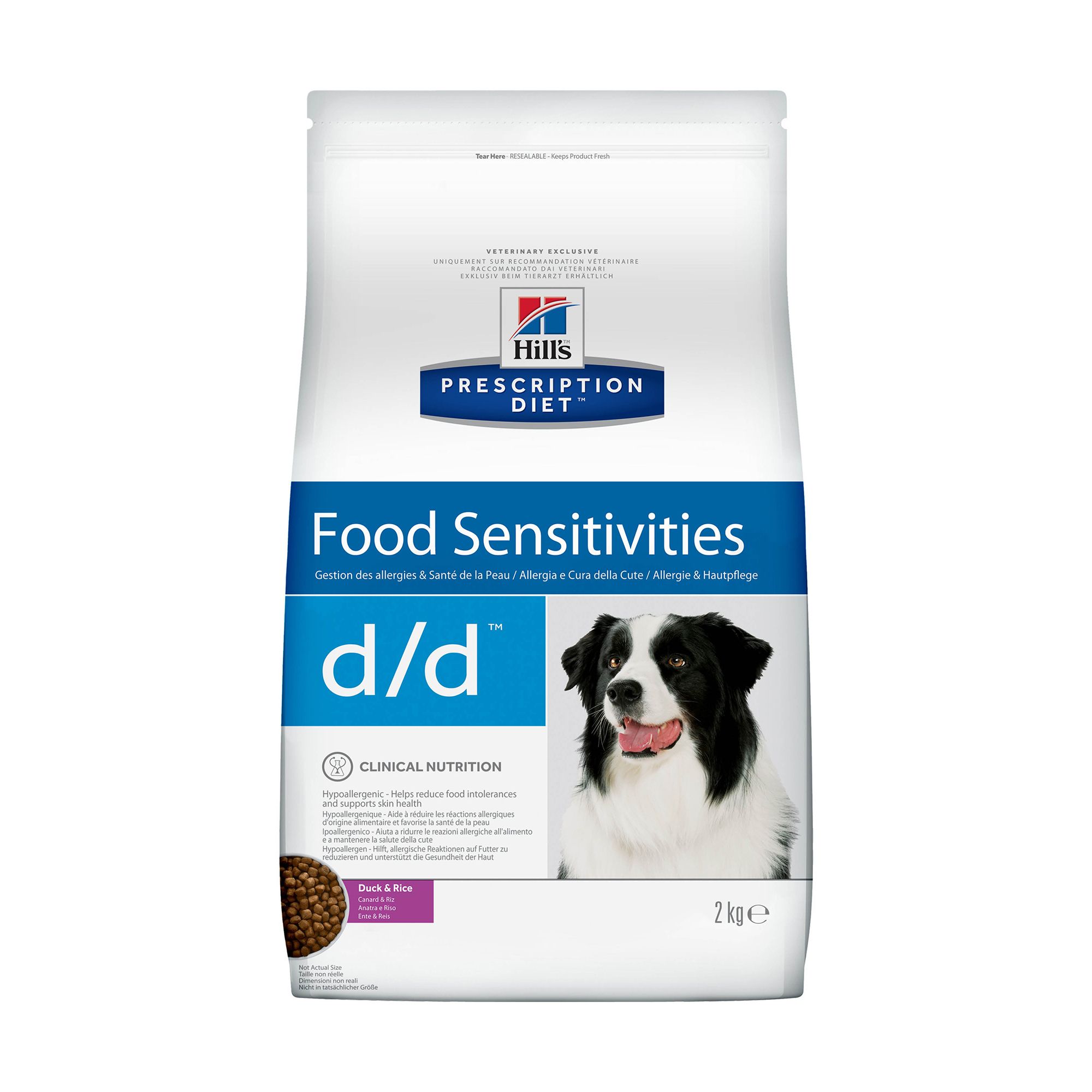 Hill's PD D/D Food Sensitivities Утка/Рис для собак 1