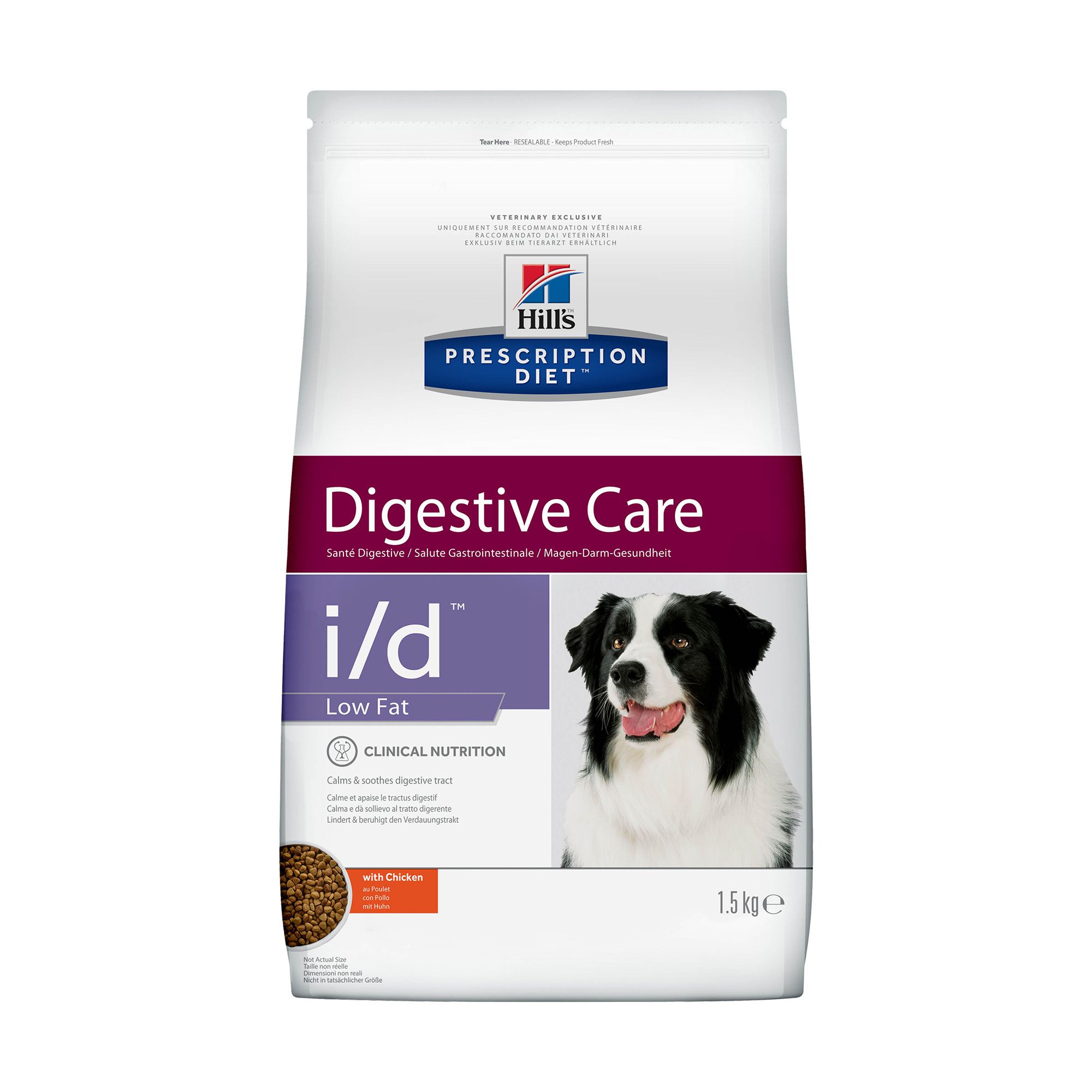 Hill's PD I/D Low Fat Digestive Care для собак 1