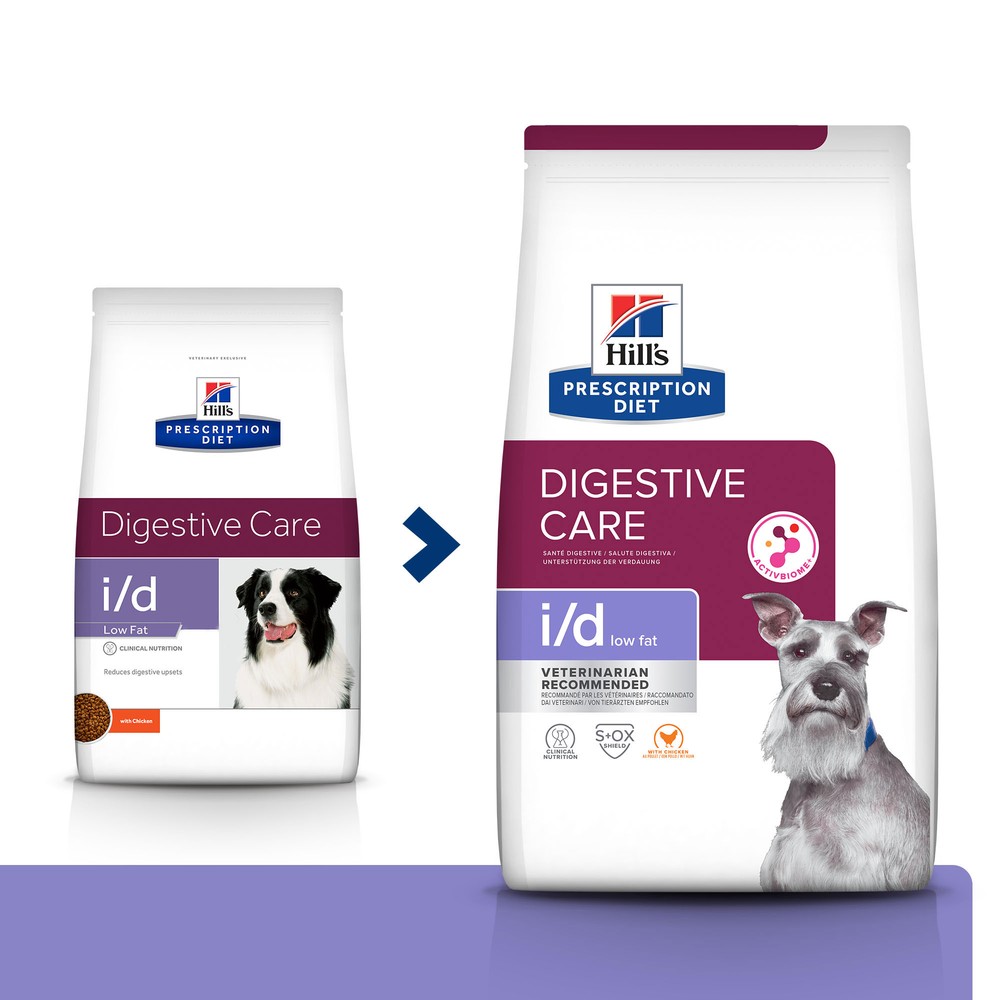 Hill's PD I/D Low Fat Digestive Care для собак 2