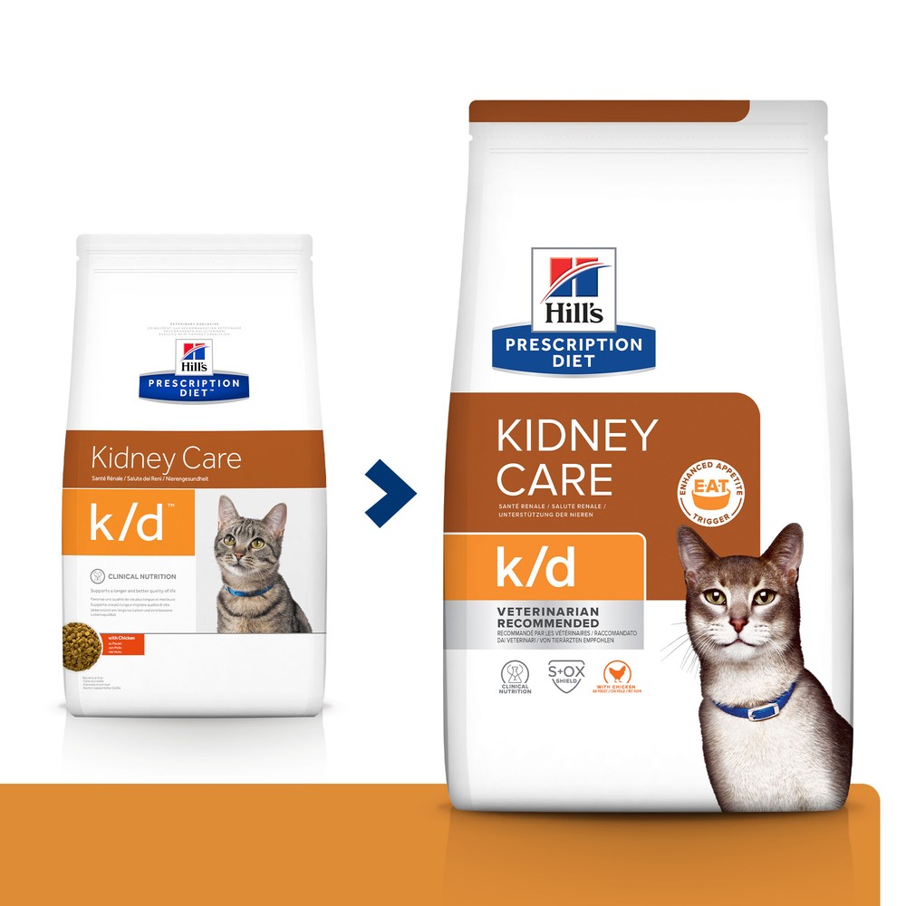 Hill's PD K/D Kidney Care для кошек 2