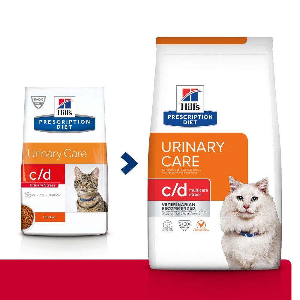 Hill's PD Urinary Care C/D Urinary Stress для кошек 2