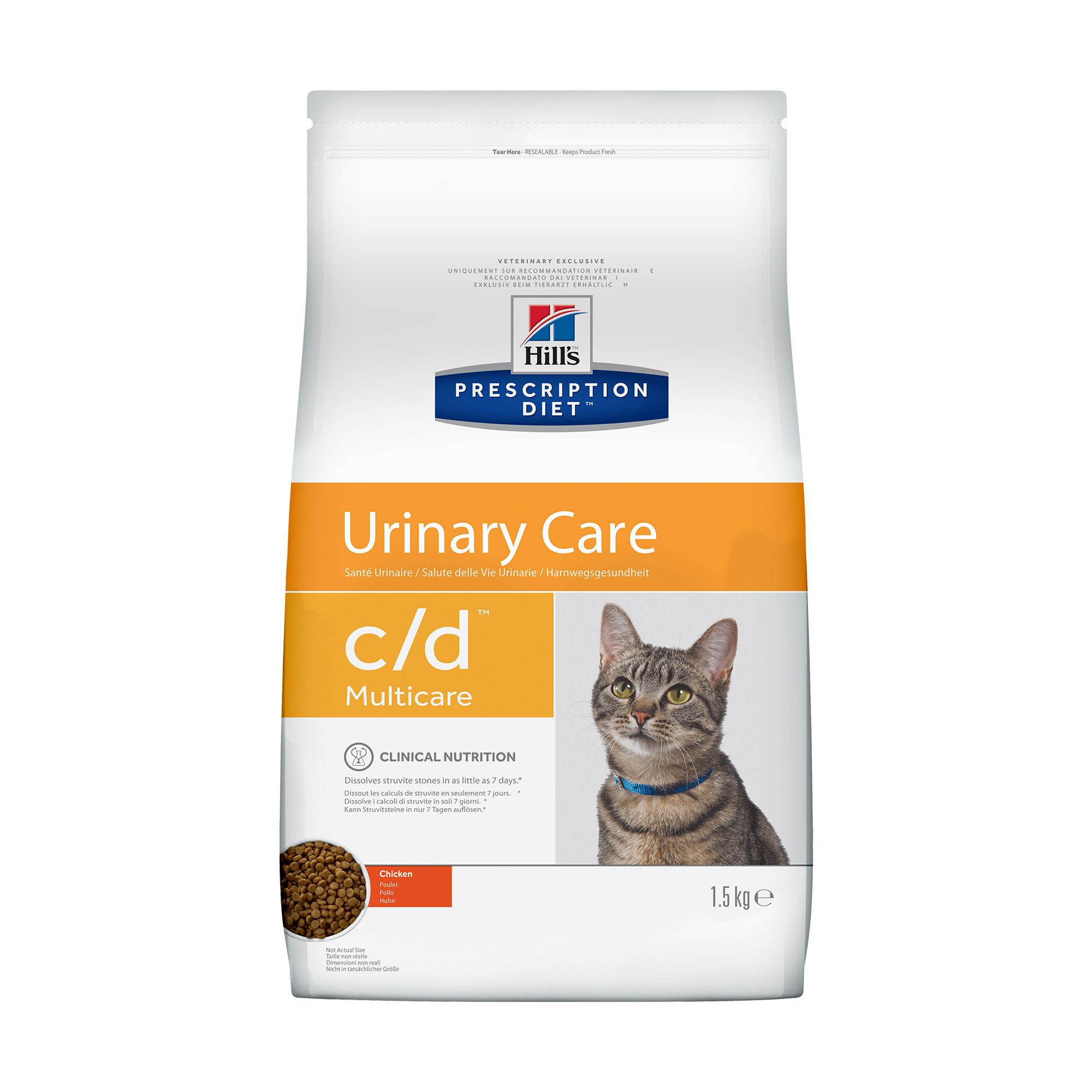 Hill's PD Urinary Care C/D Курица для кошек