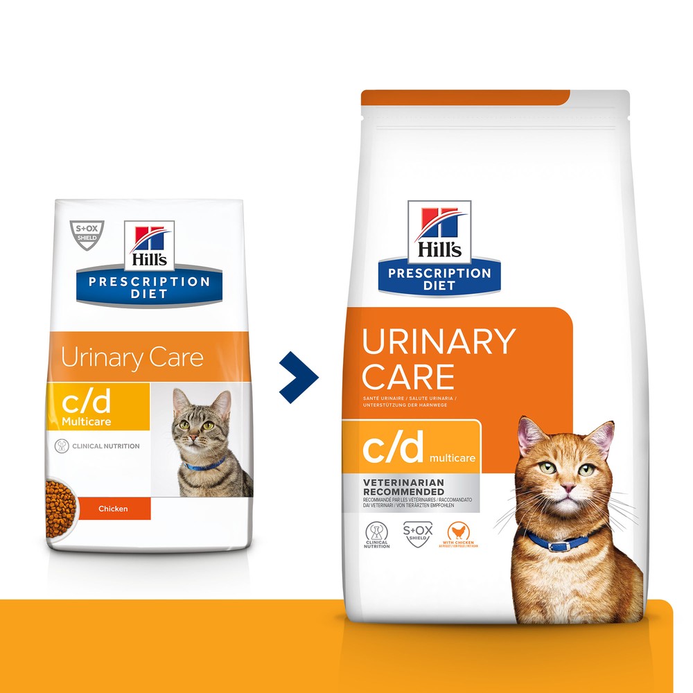 Hill's PD Urinary Care C/D Курица для кошек 2