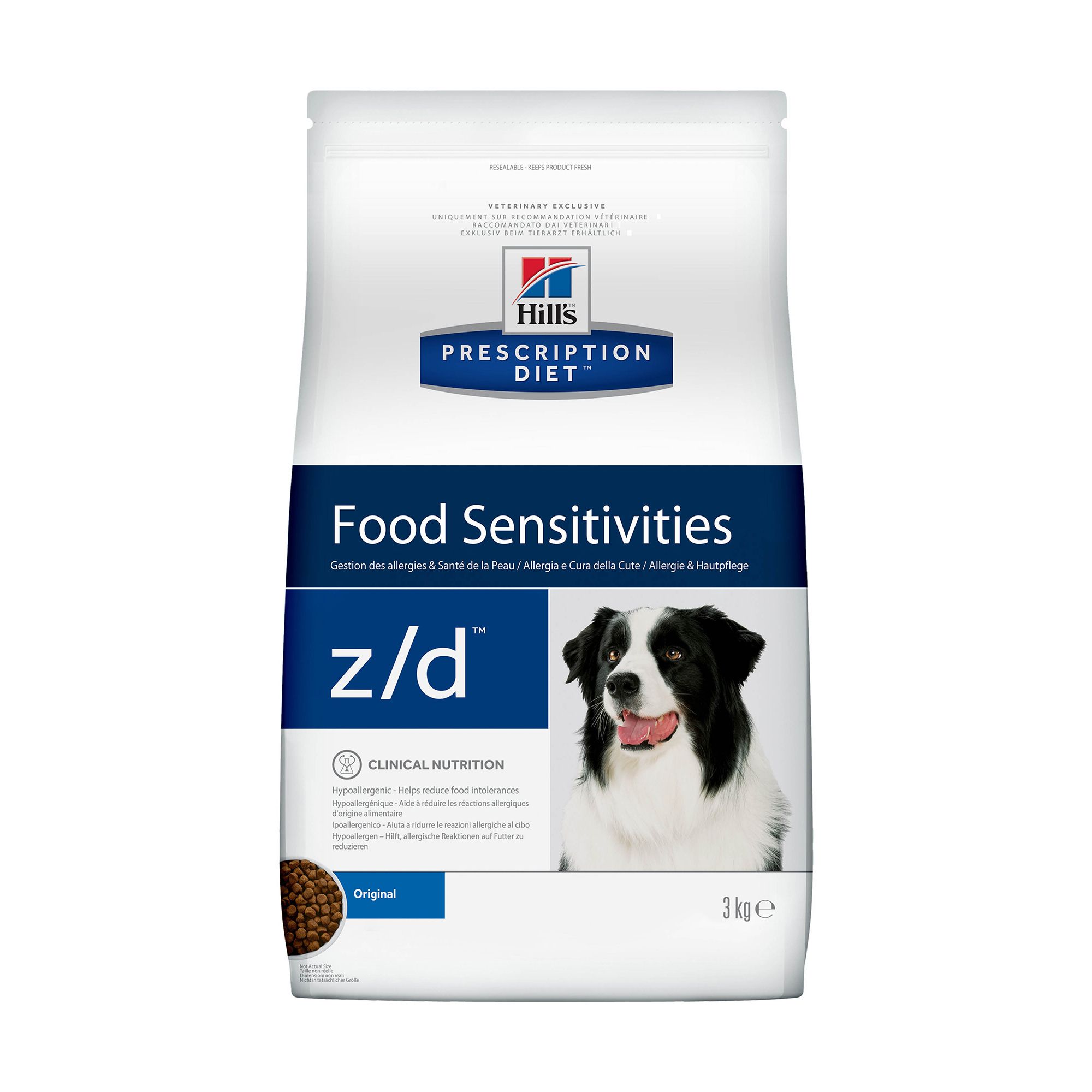 Hill's PD Z/D Food Sensitivities для собак 1