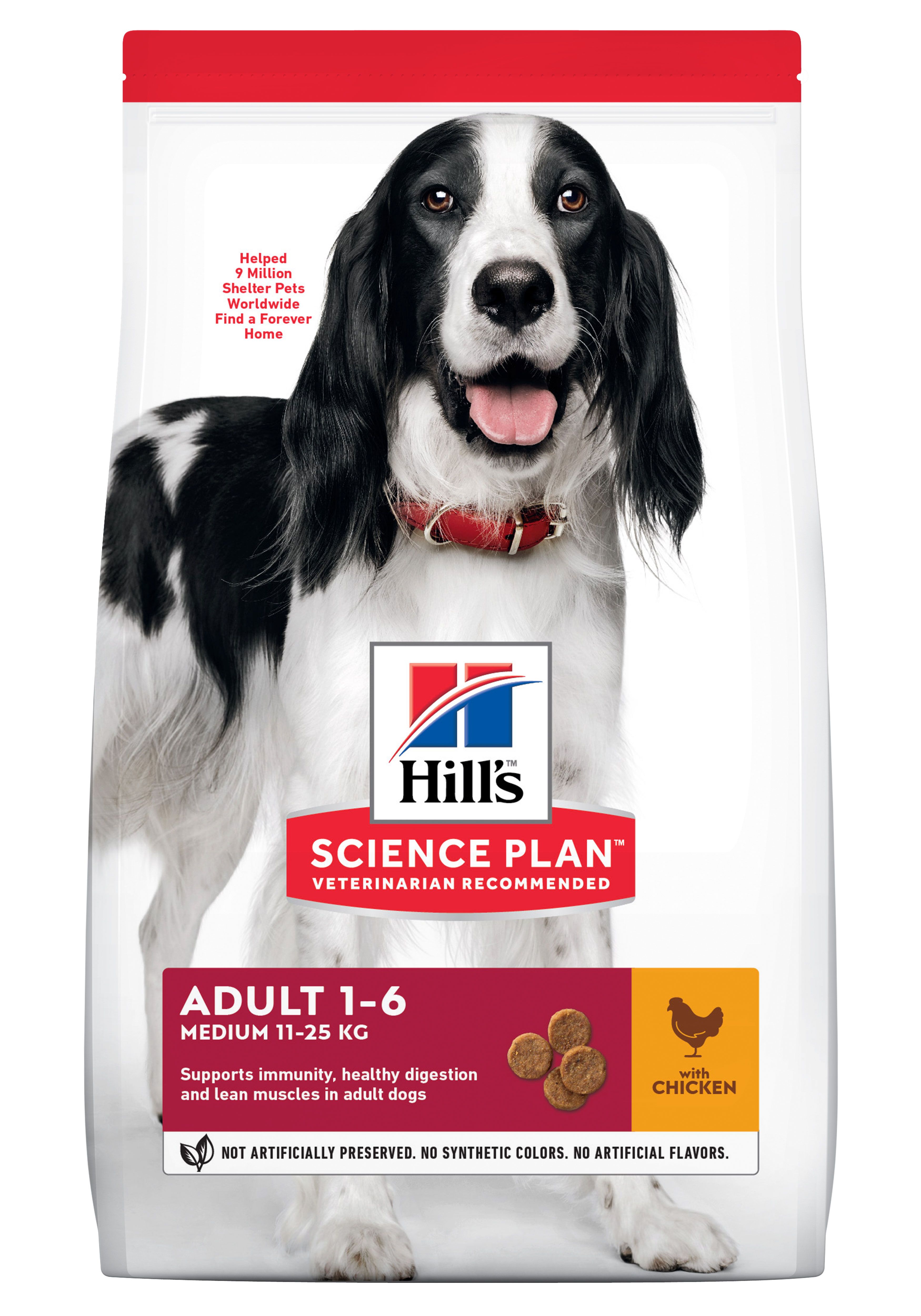 Hill's SP Adult Advanced Fitness Medium Курица для собак 1