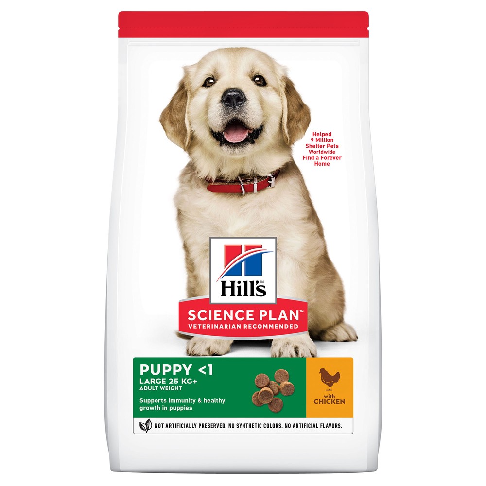 Hill's SP Healthy Development Large Breed Puppy Курица для щенков 1
