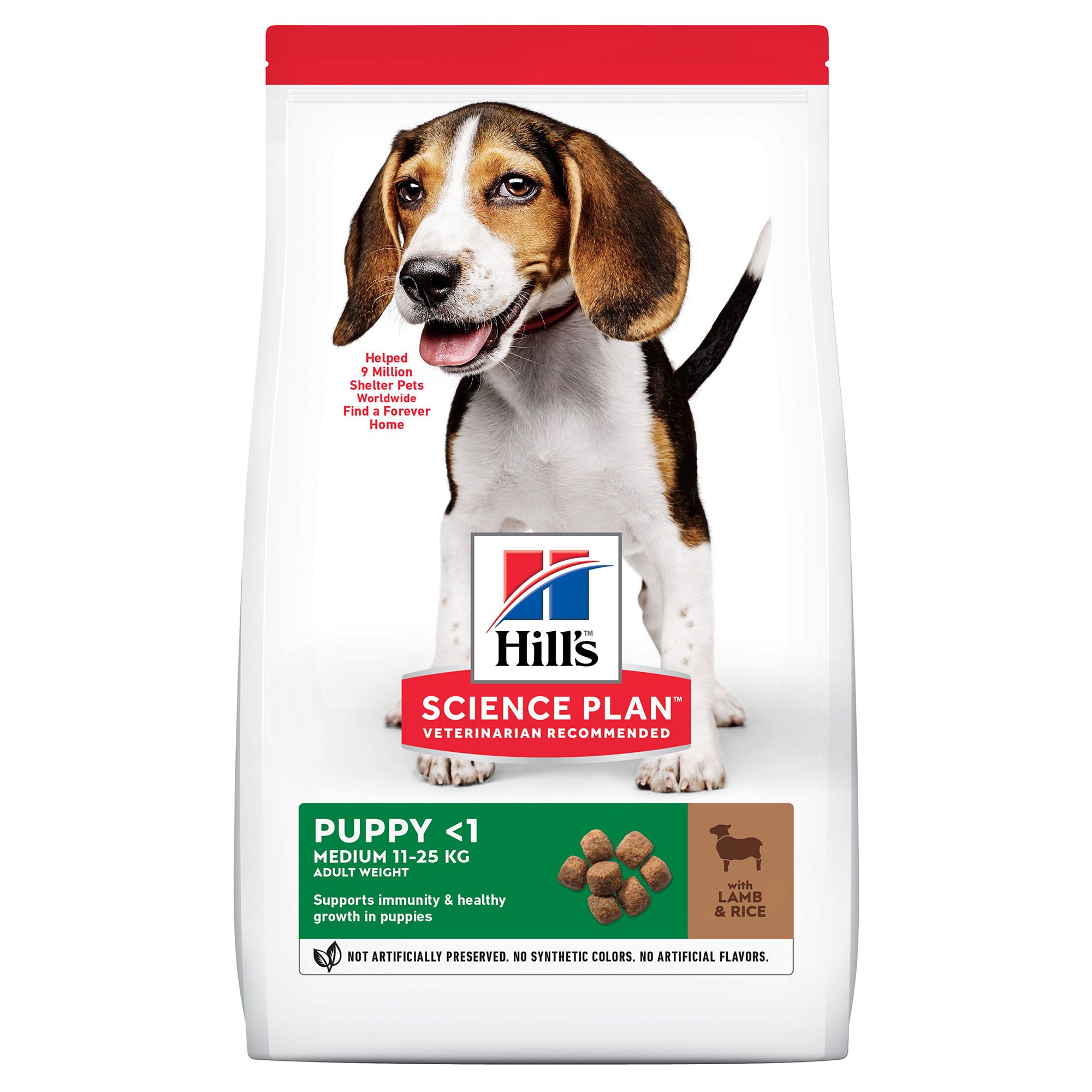 Hill's SP Healthy Development Puppy Ягненок/Рис для щенков 1