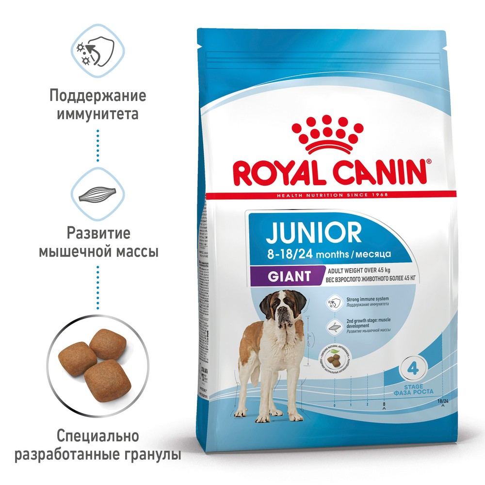 Royal Canin Giant Junior для щенков 2