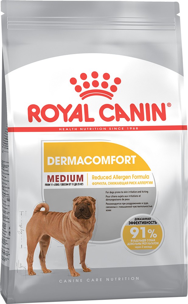 Royal Canin Medium Dermacomfort для собак 1
