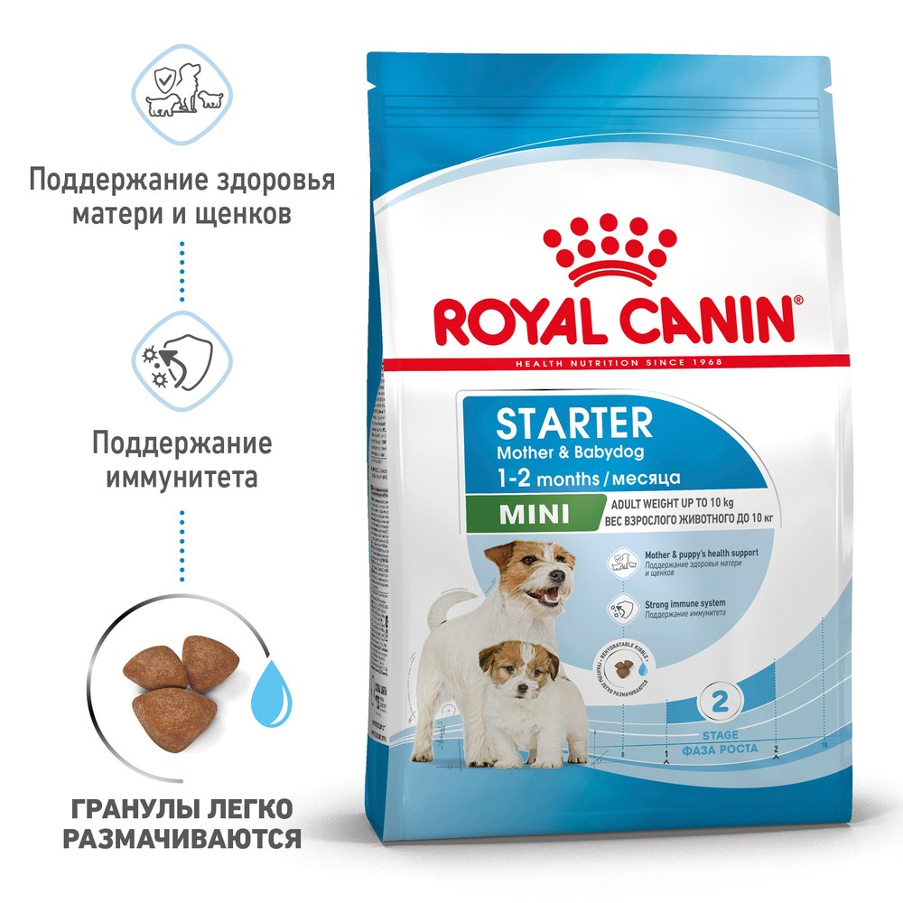 Royal Canin Mini Starter Mother & Babydog для щенков 2