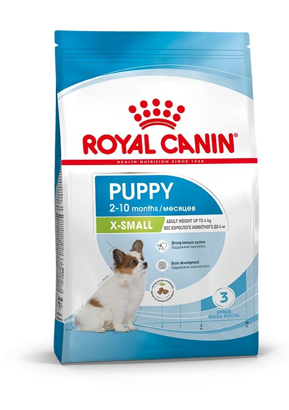 Royal Canin X-Small Puppy для щенков 1