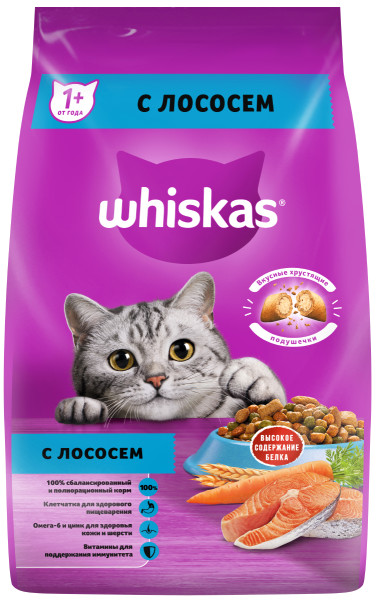 Whiskas Лосось для кошек