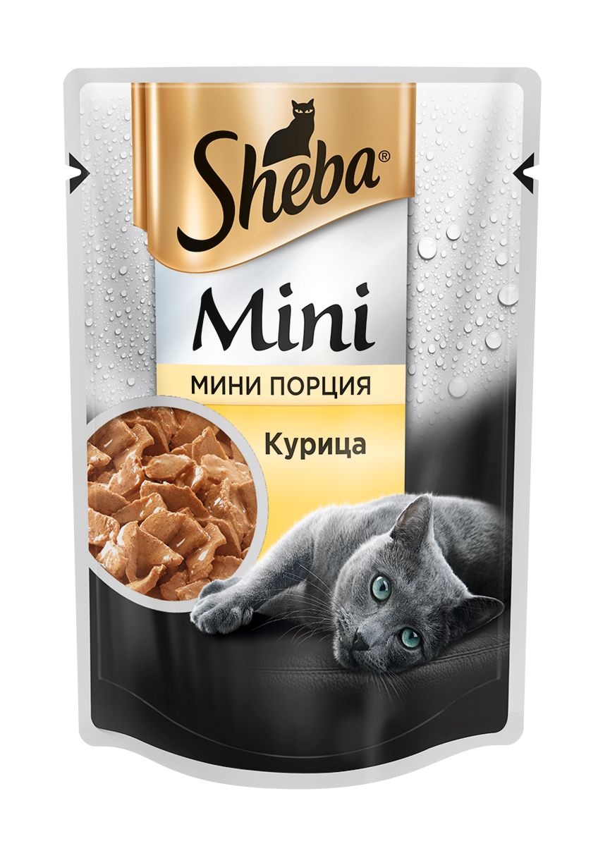 Sheba Mini Курица пауч для кошек 50 г 1