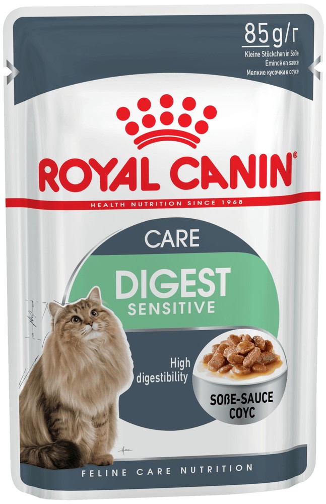 Royal Canin Digest Sensitive в соусе пауч для кошек 85 г