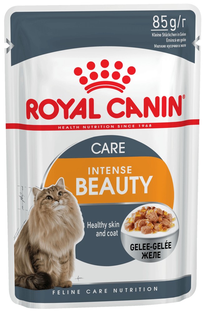 Royal Canin Intense Beauty в желе пауч для кошек 85 г