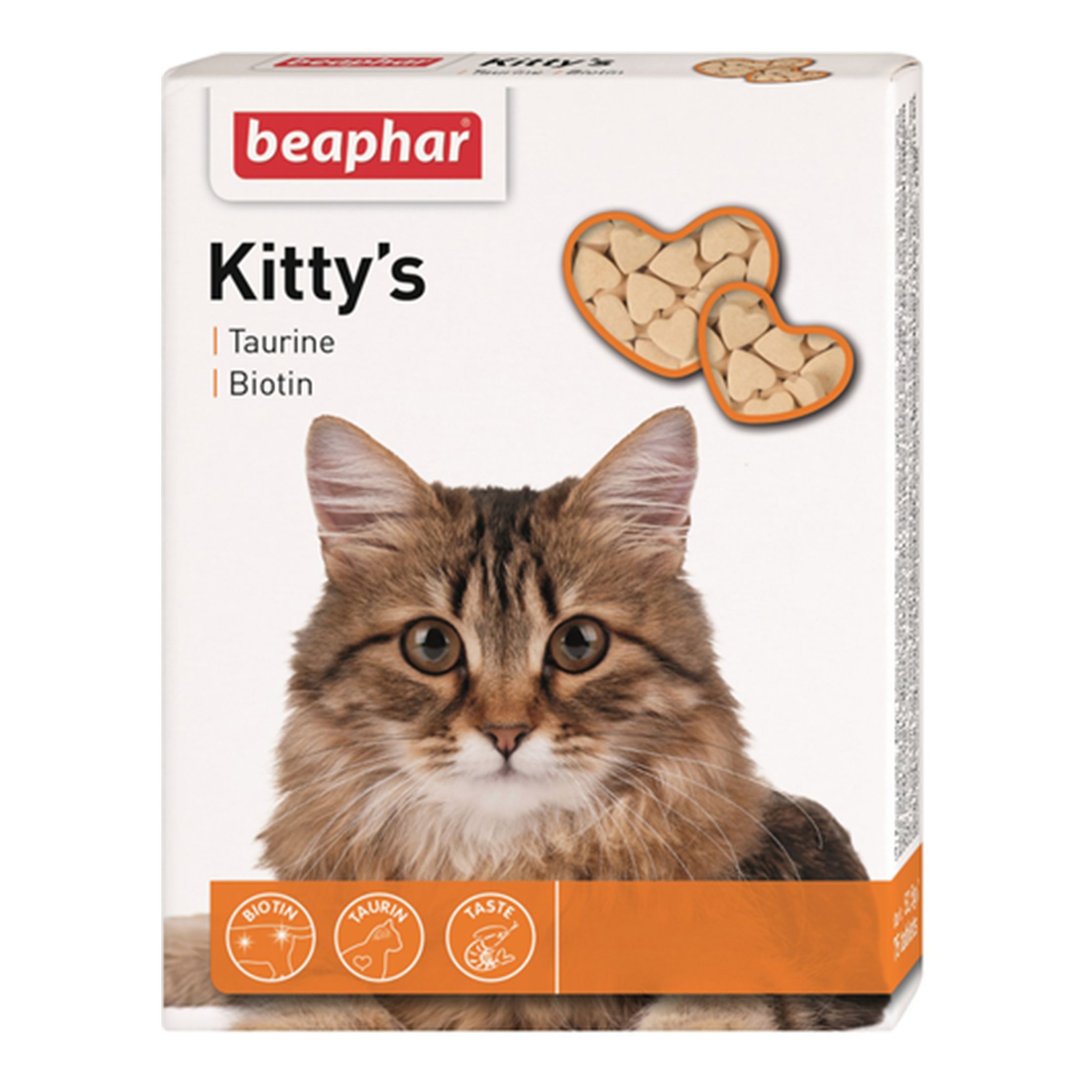 Beaphar Kitty's Taurine+Biotine витаминная добавка для кошек 1