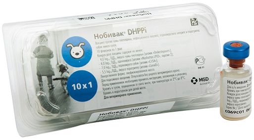 Нобивак DHPPI вакцина для собак 1 фл 1