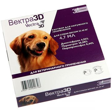 Вектра 3D капли на холку для собак (цена за 1 шт) 4