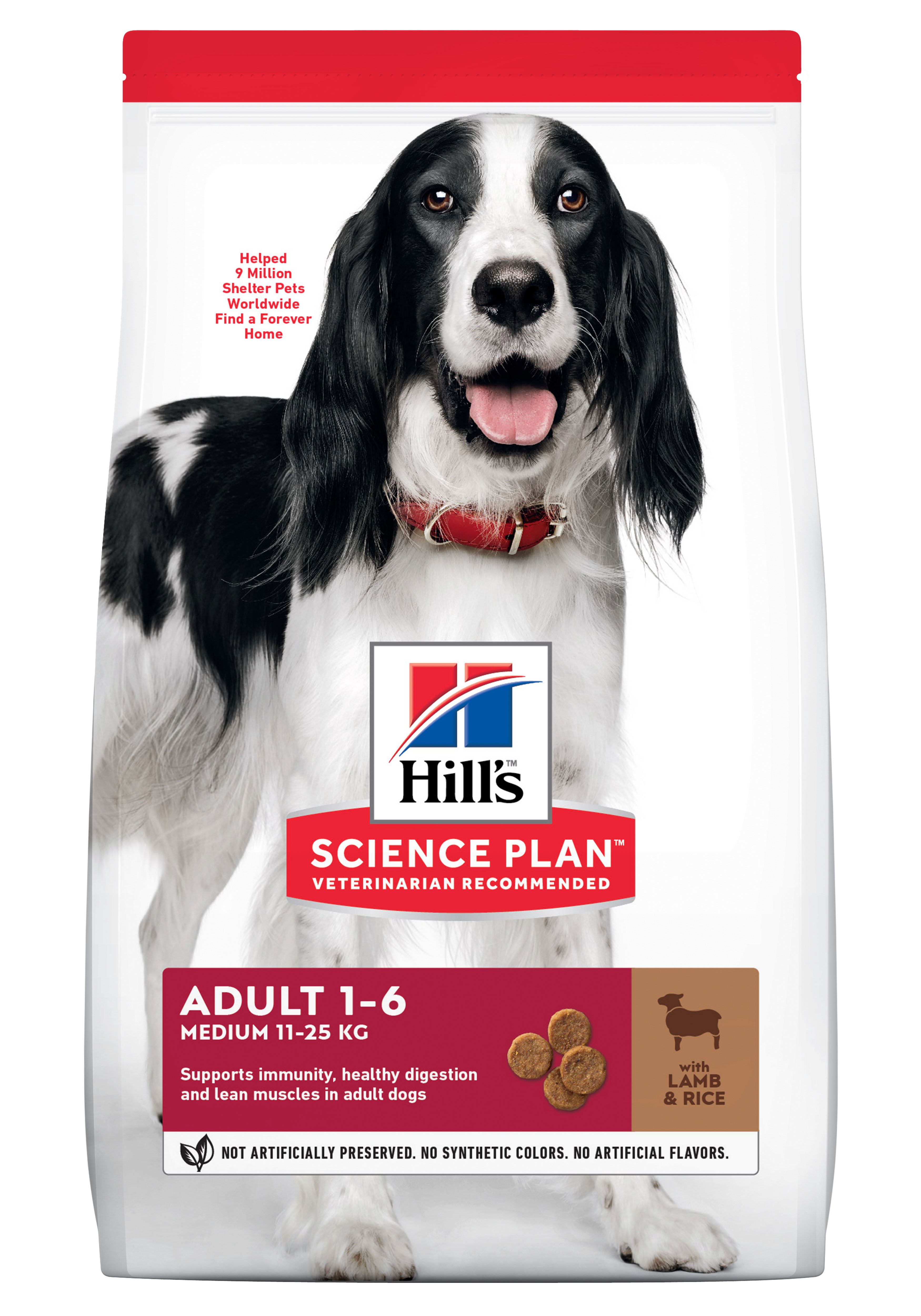Hill's SP Adult Advanced Fitness Medium Ягненок/Рис для собак 1