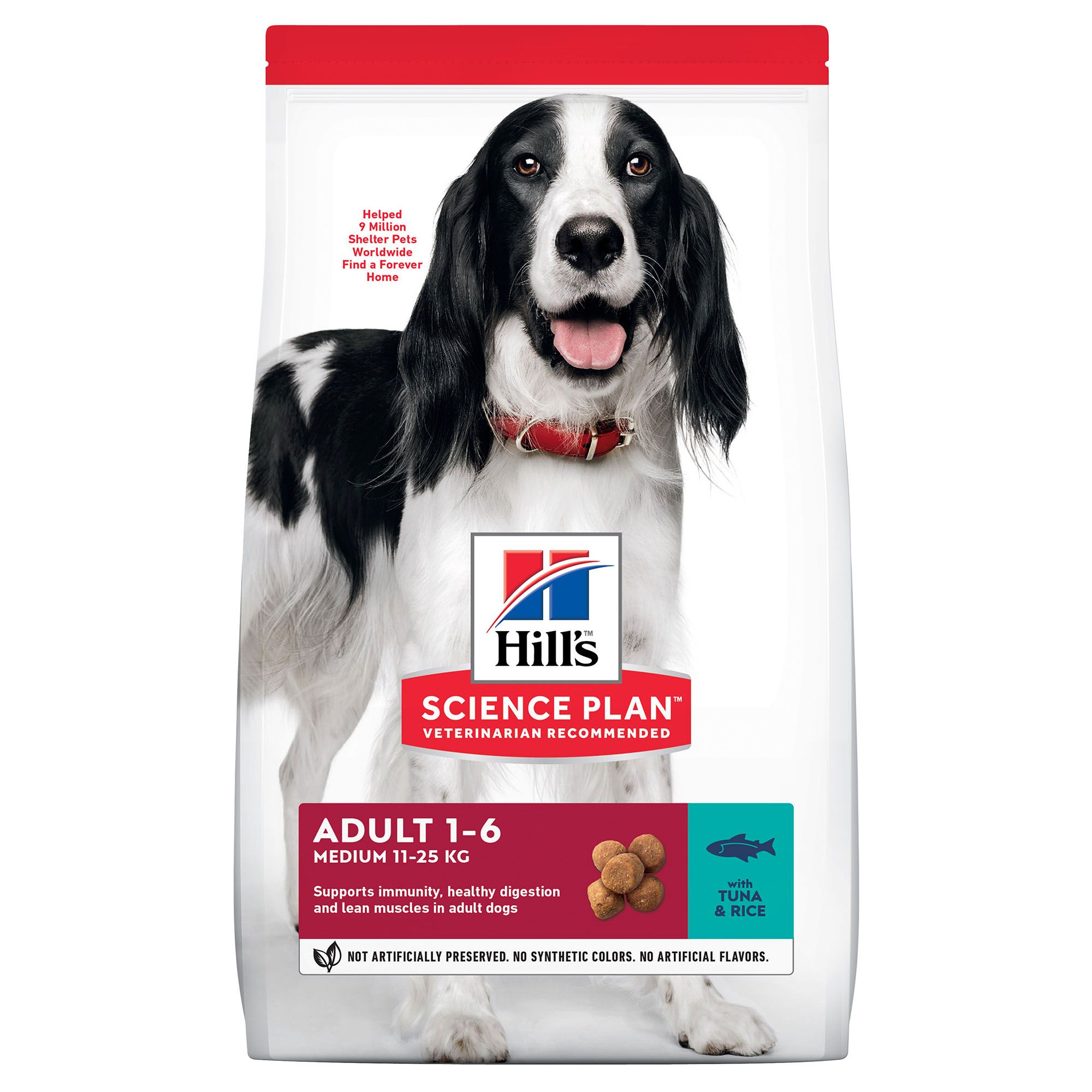 Hill's SP Adult Advanced Fitness Medium Тунец/рис для собак 1