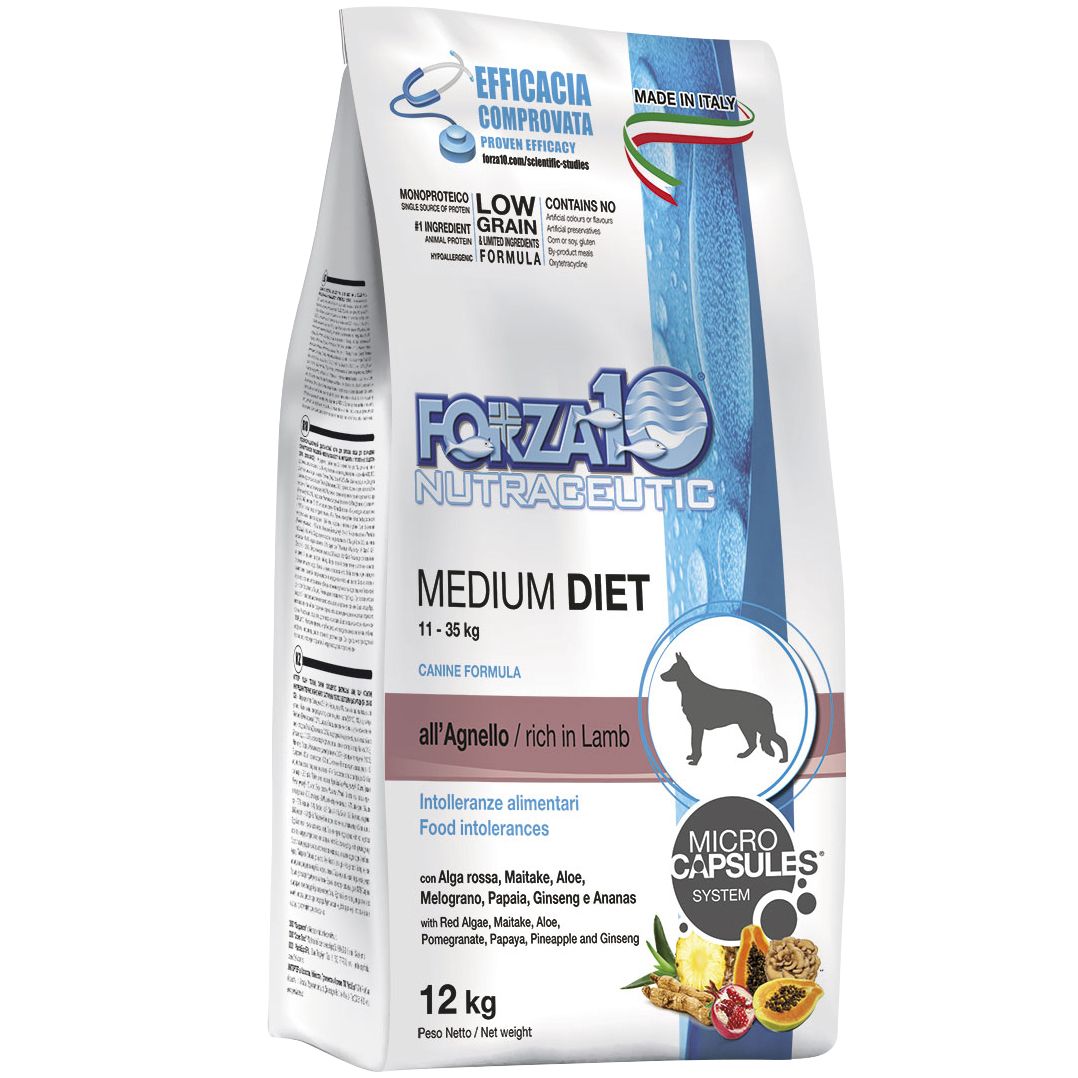 Forza10 Medium Diet Ягненок для собак 2