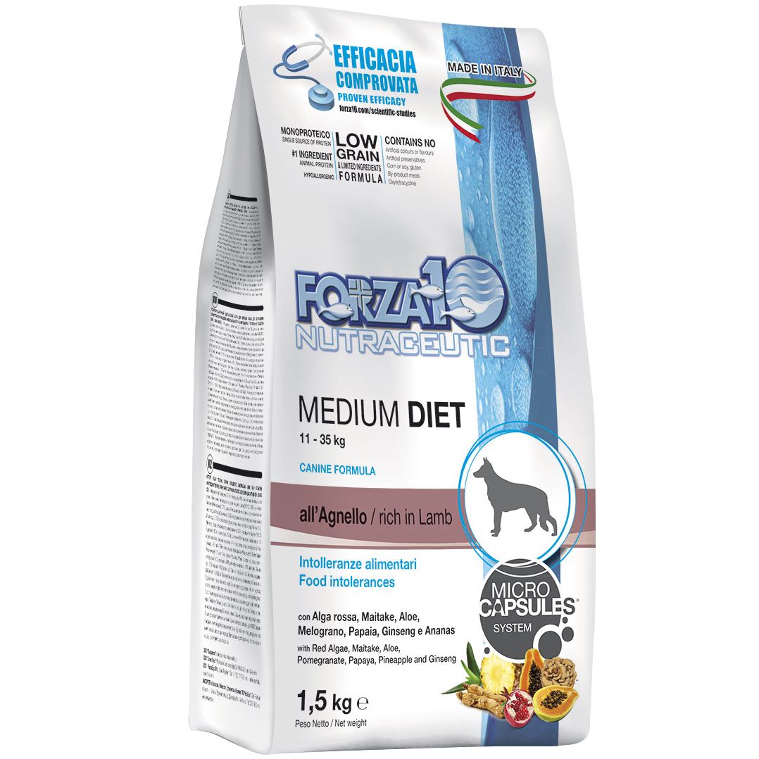 Forza10 Medium Diet Ягненок для собак 1