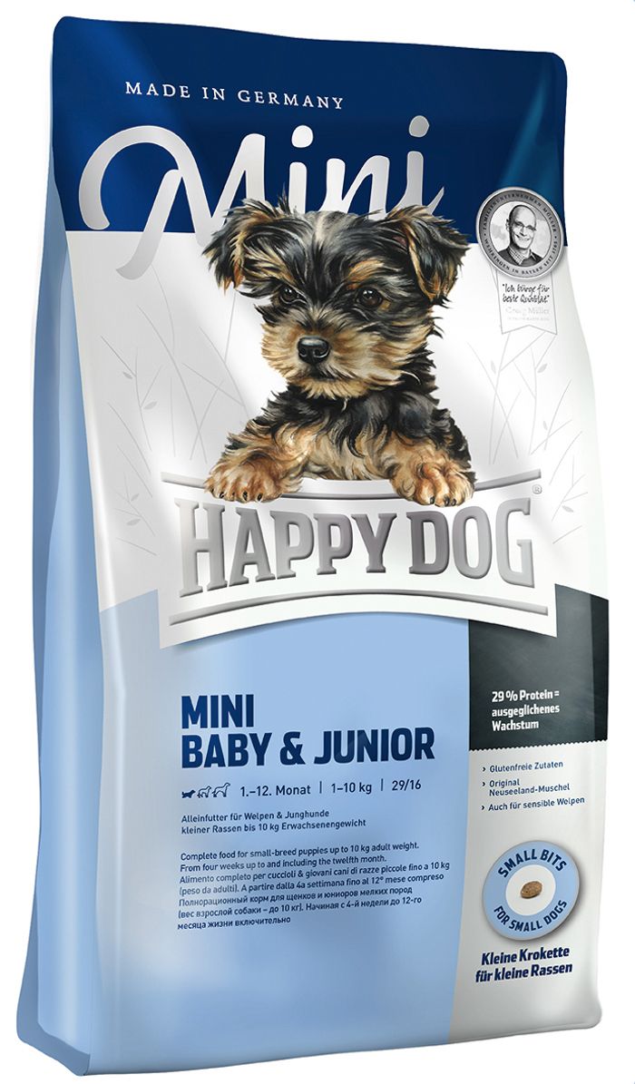Happy Dog Junior Mini для щенков 1