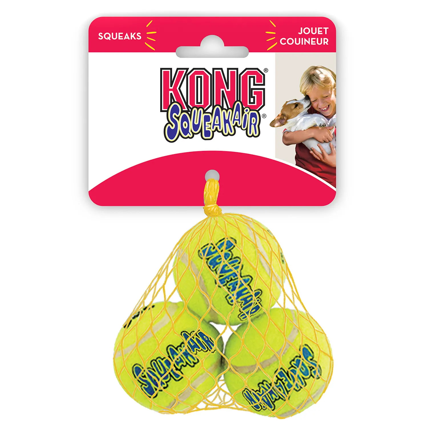 Игрушка Kong Air Мяч теннисный 3 шт для собак 1