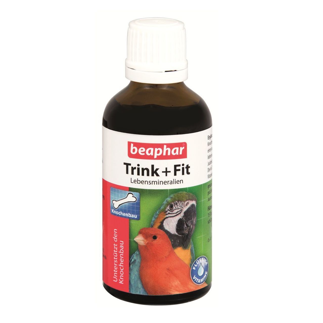 Beaphar Trink+Fit Birds витамины для птиц 50 мл 1