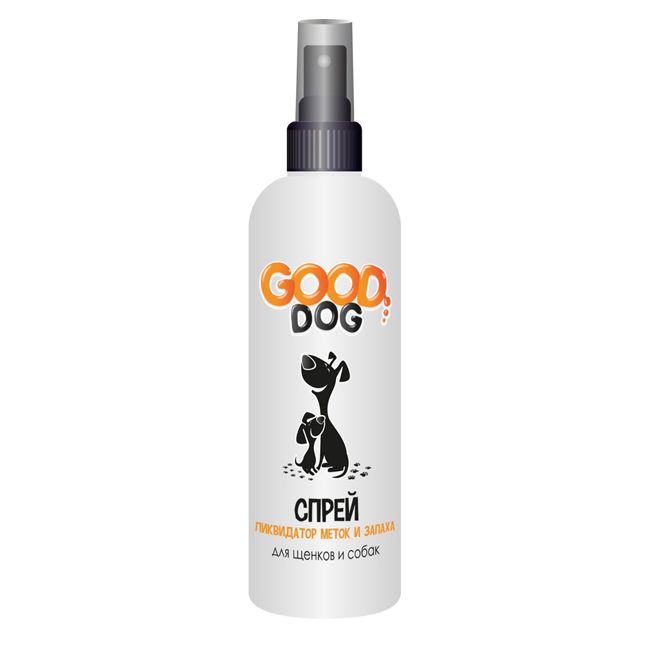 Спрей Good Dog Ликвидатор меток и запаха для собак и щенков, 150 мл 1