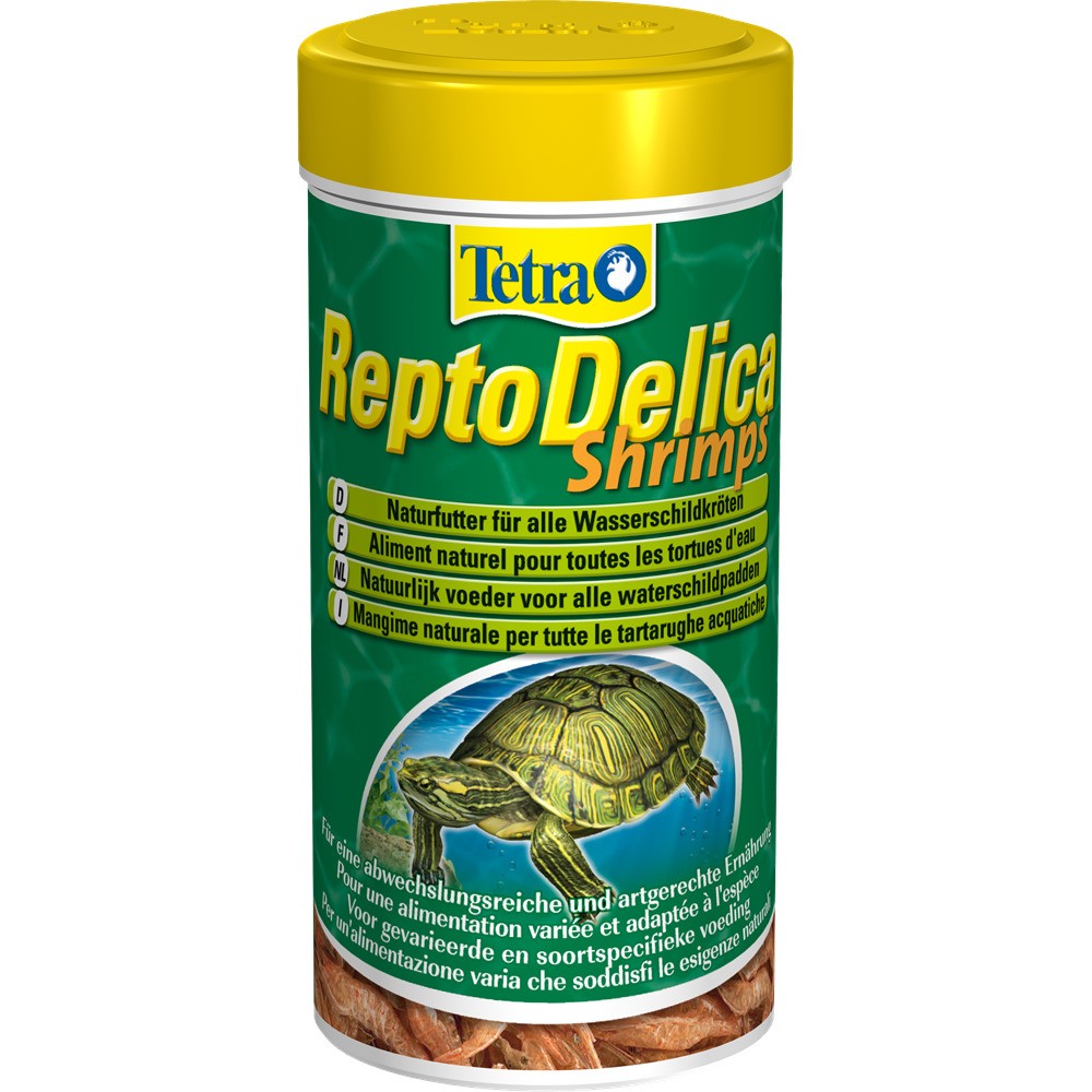Tetra ReptoDelica Shrimps корм для водных черепах 250 мл 1