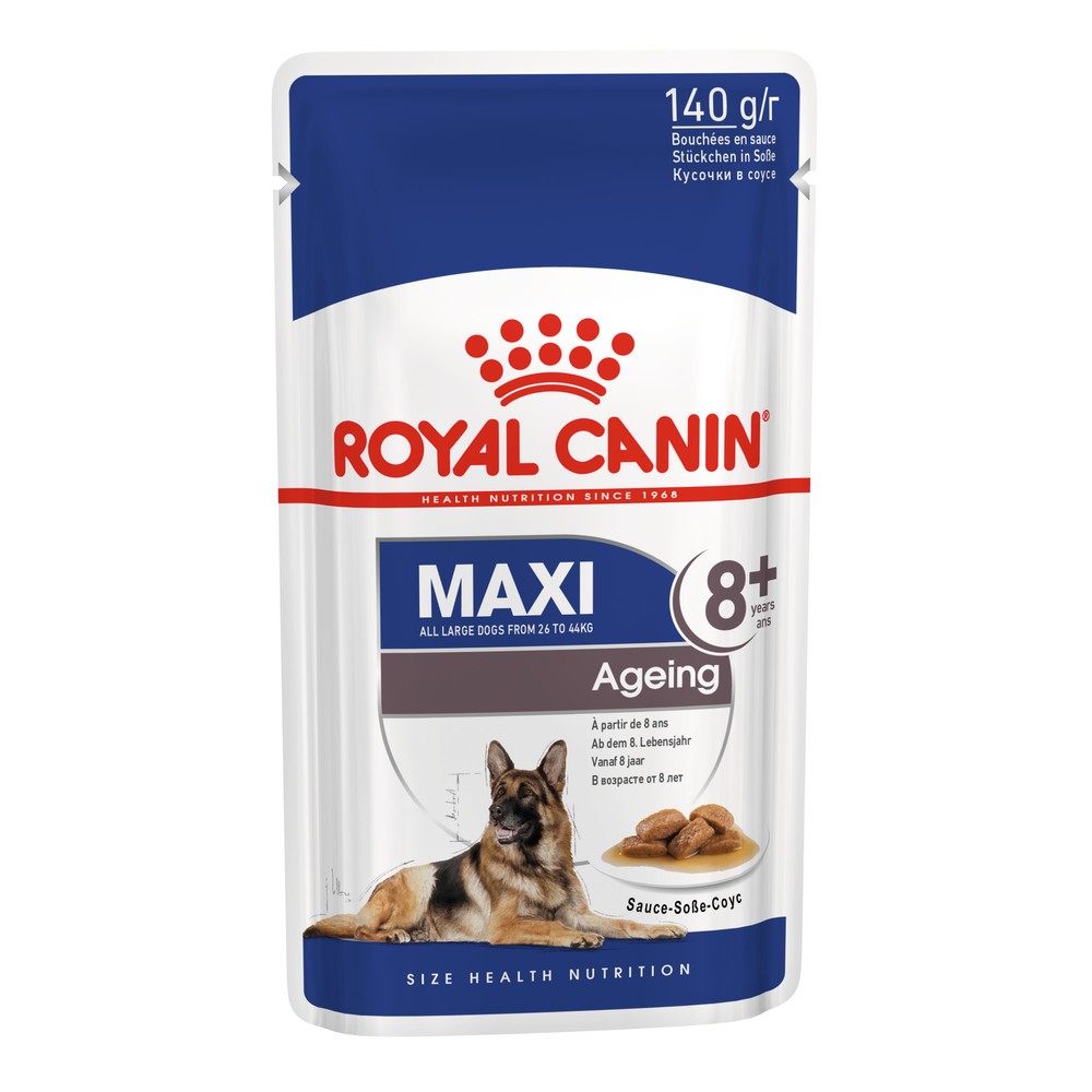 Royal Canin Maxi Ageing 8+ соус пауч для собак 140 г 1