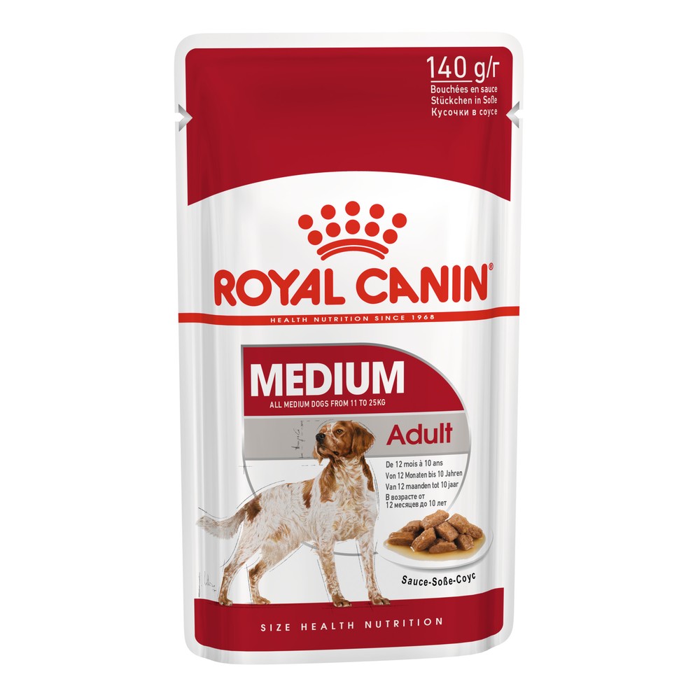 Royal Canin Medium Adult соус пауч для собак 140 г 1