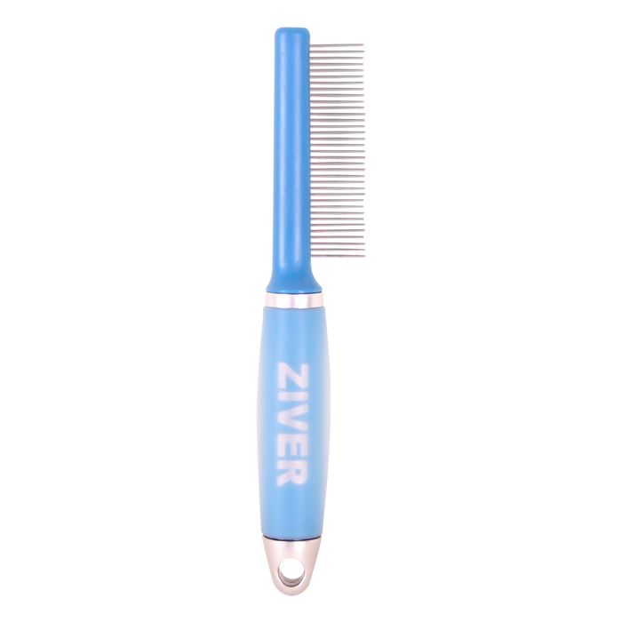 Расчёска Ziver с гелевой ручкой 35 вращающихся зубчиков для животных  1