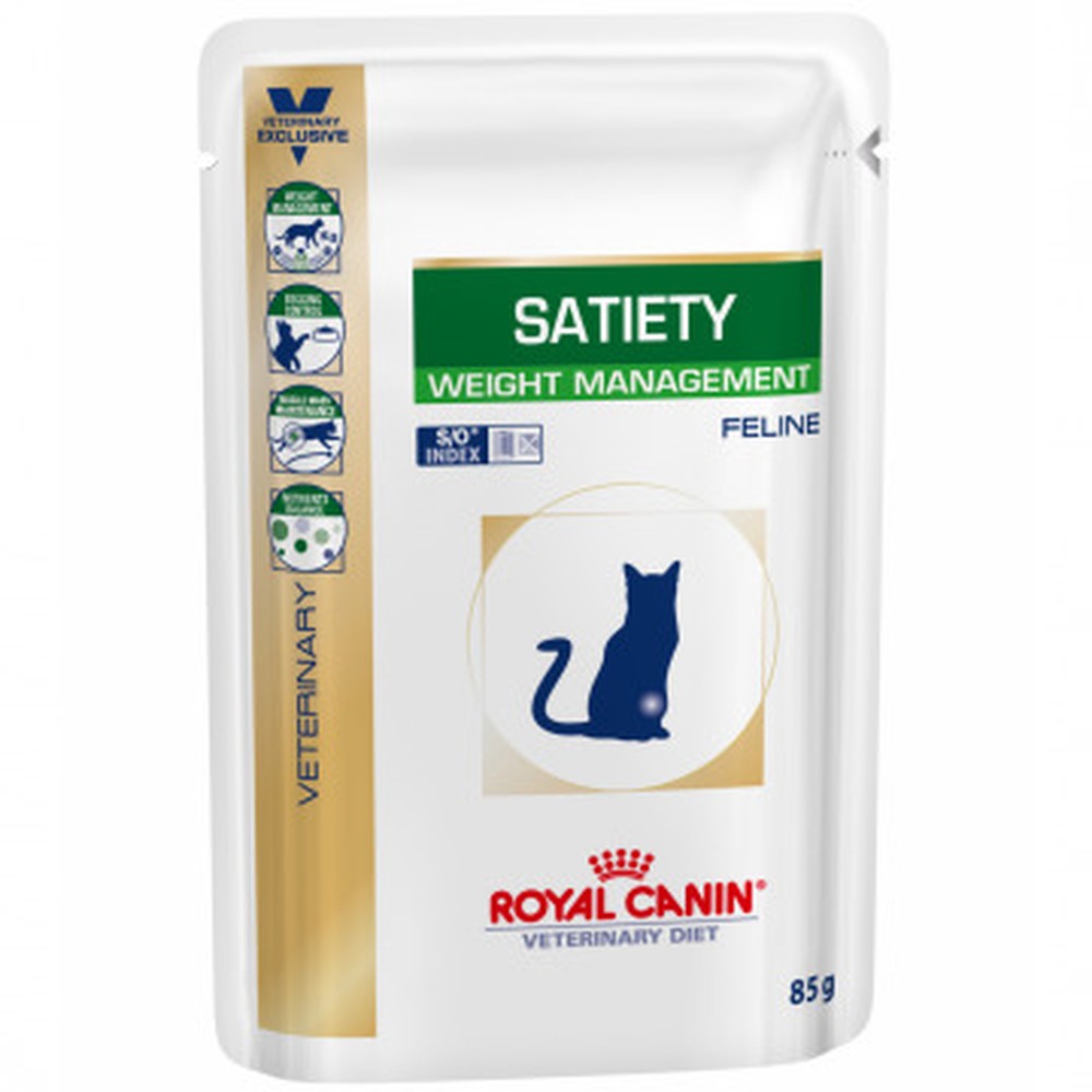 Royal Canin Satiety Support Weight Management для кошек 85 г (3+1) 1