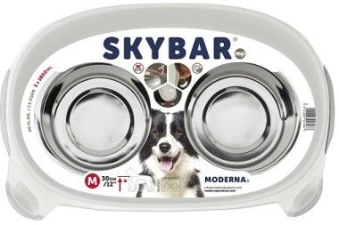 Барный столик Moderna Skybar 2x1800 белый для собак 2