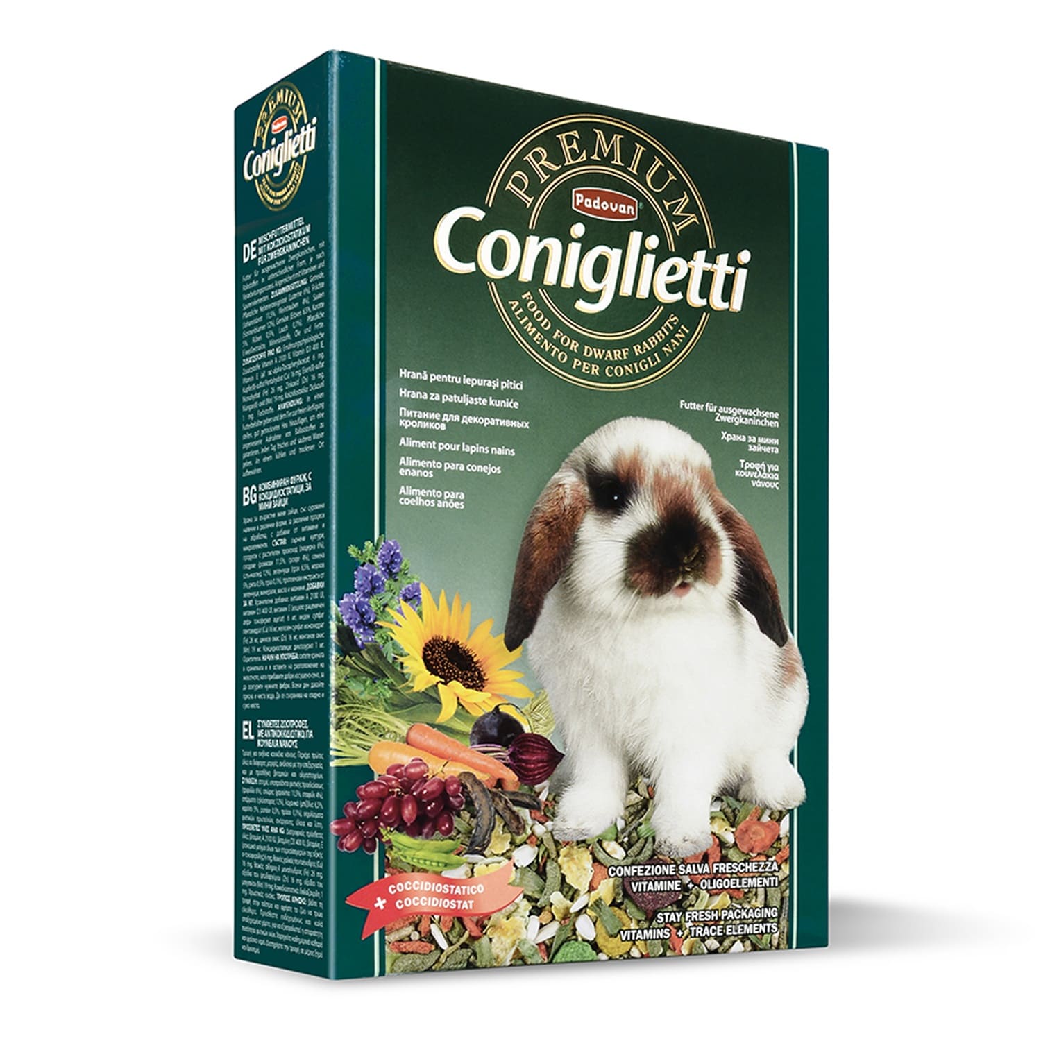 Padovan Premium Coniglietti корм для кроликов 500 г 2