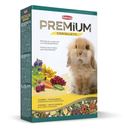 Padovan Premium Coniglietti корм для кроликов 500 г