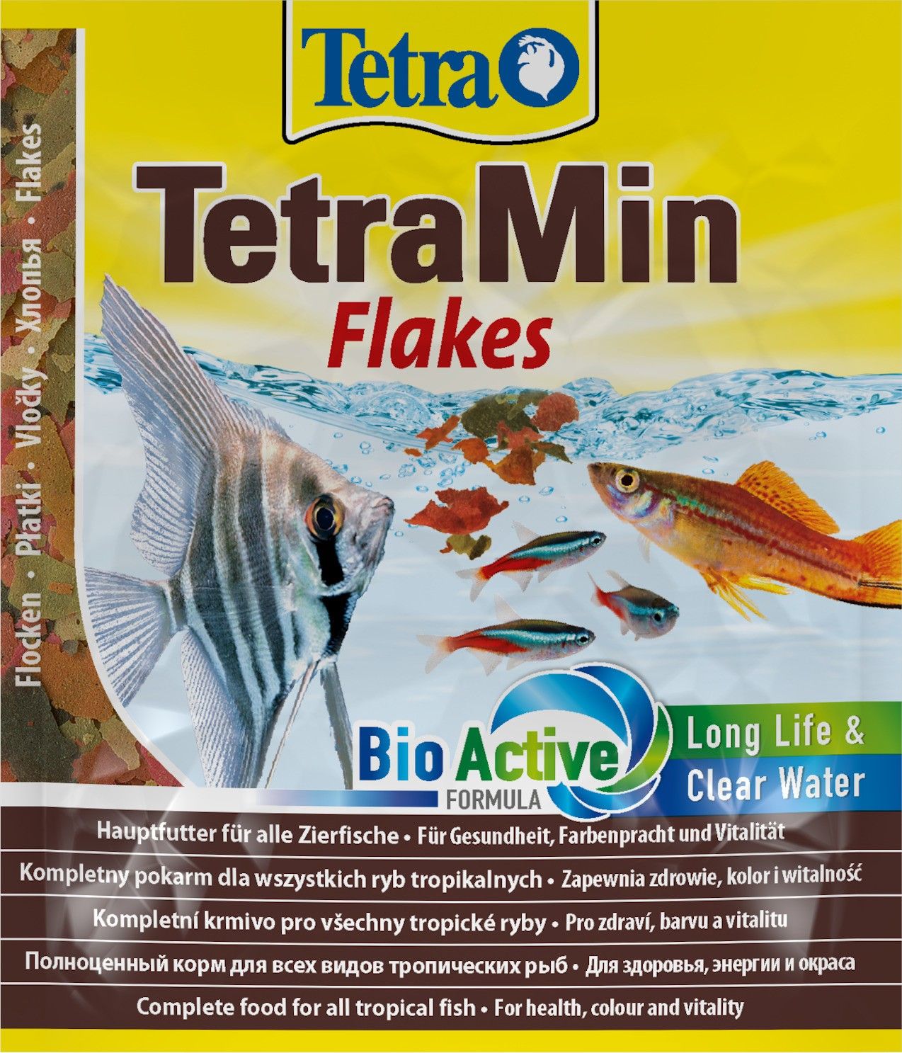 TetraMin хлопья для рыб тропических 12 г