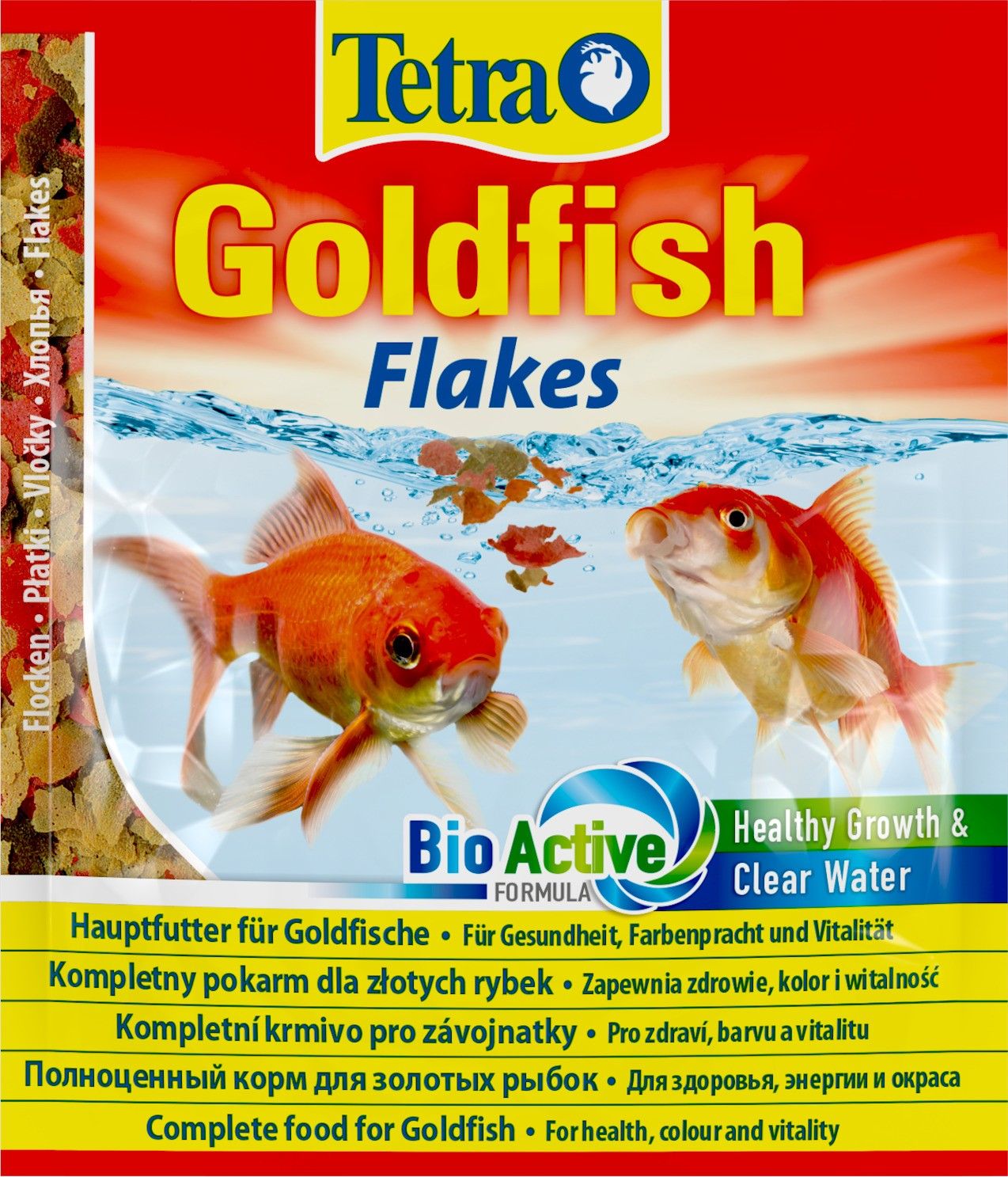 Tetra Goldfish Хлопья основной корм для золотых рыб 12 г 1