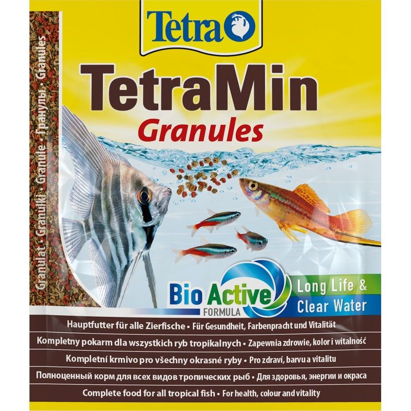 TetraMin Granules гранулы для рыб декоративных 15 г 1