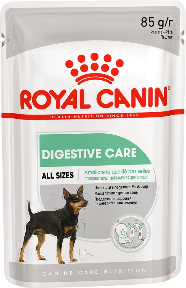 Royal Canin Digestive Care Adult паштет пауч для собак 85 г 1