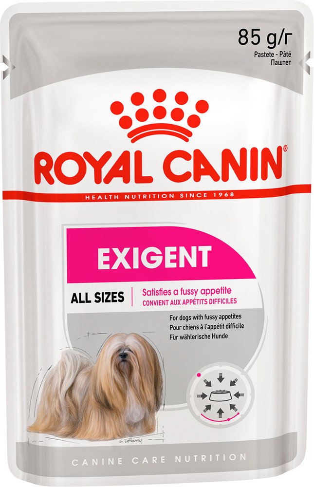 Royal Canin Exigent Care Adult паштет пауч для собак 85 г 1