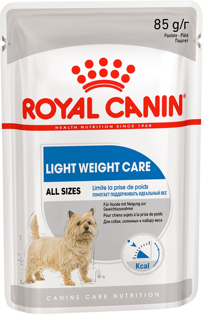 Royal Canin Light Weight Care Adult паштет пауч для собак 85 г 1